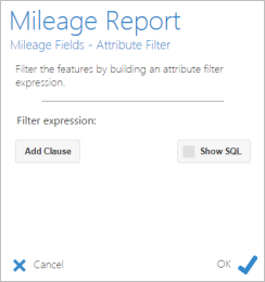 Attribute filter Attribute filter